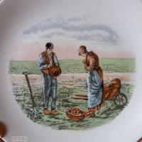 Два броя френски ,порцеланови чинии за окачване на стена-репродукции, снимка 11 - Декорация за дома - 42559720