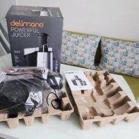 Delimano Powerful Juicer - сокоизстисквачка/сокоизтисквачка, снимка 2 - Мултикукъри - 42096394