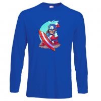 Мъжка тениска Marvel Captain America Игра,Изненада,Подарък,Геймър,, снимка 8 - Тениски - 36790439