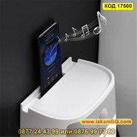 Самозалепваща се поставка за тоалетна хартия и телефон - КОД 17500, снимка 10 - Други стоки за дома - 44699500