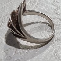 Красив сребърен пръстен 925 проба , снимка 3 - Пръстени - 44297607