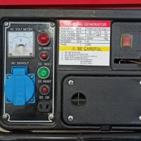 Бензинов монофазен агрегат за ток 850 W, снимка 3 - Генератори - 31598538