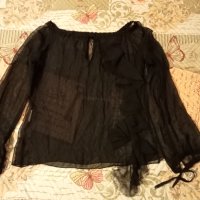 Прозрачна блуза , снимка 2 - Ризи - 42659252