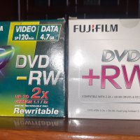 FUJIFILM DVD-RW 4.7GB/120 мин., за неограничено презаписване, снимка 2 - DVD филми - 32161385