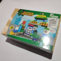 Детски комплект за игра "Super heroes", тип лего, снимка 2 - Образователни игри - 44352628