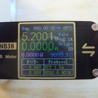 Професионален USB тестер  FNIRSI FNB38.  Българско упътване, снимка 9 - Друга електроника - 42572508