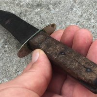 стар, британски окопен нож - WWI, снимка 11 - Антикварни и старинни предмети - 37795931