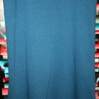 Bershka рокля - туника без ръкав с шал яка /тюркоазено синьо/, снимка 5 - Рокли - 30373580