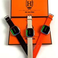 Смарт часовник S9 Ultra - Разговори , спортен , нотификации + 3 каишки, снимка 3 - Смарт часовници - 42888940