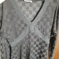 Дамска блуза от фин трикотаж с дълъг ръкав, снимка 5 - Блузи с дълъг ръкав и пуловери - 30040553