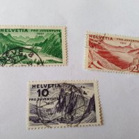 Пощенска марка 3бр - Швейцария 1931, снимка 1 - Филателия - 40008350