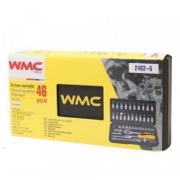 Комплект Гедоре 46 части куфар с инструменти  WMC TOOLS, снимка 3 - Гедорета - 42068148