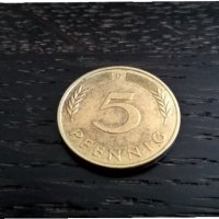 Монета - Германия - 5 пфенига | 1991г.; серия D, снимка 1 - Нумизматика и бонистика - 29145738