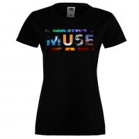 Дамска тениска MUSE 1, снимка 1 - Тениски - 32037509