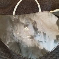 Черно дамско шушляково яке Adidas, снимка 4 - Якета - 42882170