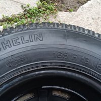 Продавам Michelin 165 R 13, 82T, с джанта, снимка 4 - Гуми и джанти - 32019305