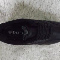 Обувки, скрита платформа, черни, код 531/ББ1/45, снимка 4 - Дамски ежедневни обувки - 39456725