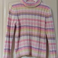 Дамски пуловер с поло яка, снимка 2 - Блузи с дълъг ръкав и пуловери - 42368585