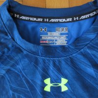 Under  Armour Printed Long Sleeve Compression Shirt , снимка 4 - Спортни дрехи, екипи - 29952192