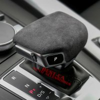 Капаче за скоростен лост автоматик Ауди / Audi A4 A5 B9, Q5 FY, Q7 4M алкантара, снимка 5 - Аксесоари и консумативи - 42414093