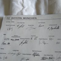 Байерн Мюнхен 1987-88 футболни картички едната с подписи, снимка 16 - Футбол - 29431490