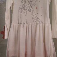 Детска рокля с Елза и Ана, снимка 2 - Детски рокли и поли - 26543005
