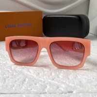 Louis Vuitton 2023 висок клас слънчеви очила унисекс розово, снимка 3 - Слънчеви и диоптрични очила - 38999667