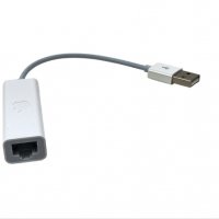 Apple Ethernet to Usb A1277 адаптер, снимка 1 - Кабели и адаптери - 40078339