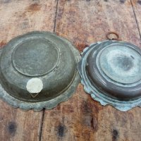Стари медни чинии(сахан) за стена, снимка 4 - Други ценни предмети - 39044416