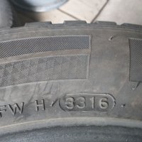 2 брHANKOOK 205/55R16'ДОТ3916 и 5.5мм мек грайфер, снимка 2 - Гуми и джанти - 36594229