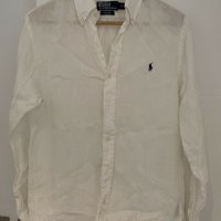 Ralph Lauren - мъжка риза 100% лен, снимка 1 - Ризи - 35112519