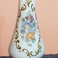 Старинна стъклена ваза , снимка 3 - Вази - 39861015