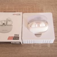 Безжични блутут слушалки-тапи A4tech B20 2Drumtek, True Wireless, Бели, снимка 2 - Bluetooth слушалки - 44728025