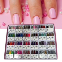 Комплект маникюри - разкошни изкуствени нокти в различни цветове в елегантна дамска кутия, снимка 2 - Други - 44745340