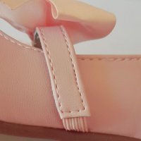 №19-№26, Розови официални обувки за момиче - Балеринки с розова панделка BUBBLE KIDS, снимка 5 - Бебешки обувки - 37387038
