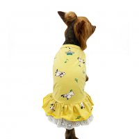 Рокля за куче Кучешка рокля дреха Дреха за куче Дрехи за кучета Дрехи за куче, снимка 1 - За кучета - 32484608