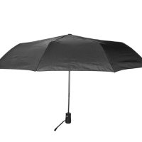 Чадър за дъжд Автоматичен черен 31см, снимка 2 - Други - 42877783