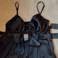 Елегантна черна рокля , снимка 13 - Рокли - 35407368
