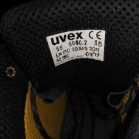 Работни обувки Uvex 38, снимка 10 - Дамски боти - 37488429