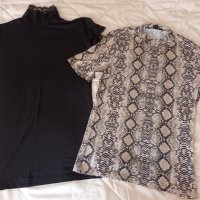 Комплект от 2 блузи с поло и къс ръкав М размер, Спиди , снимка 1 - Тениски - 42552055
