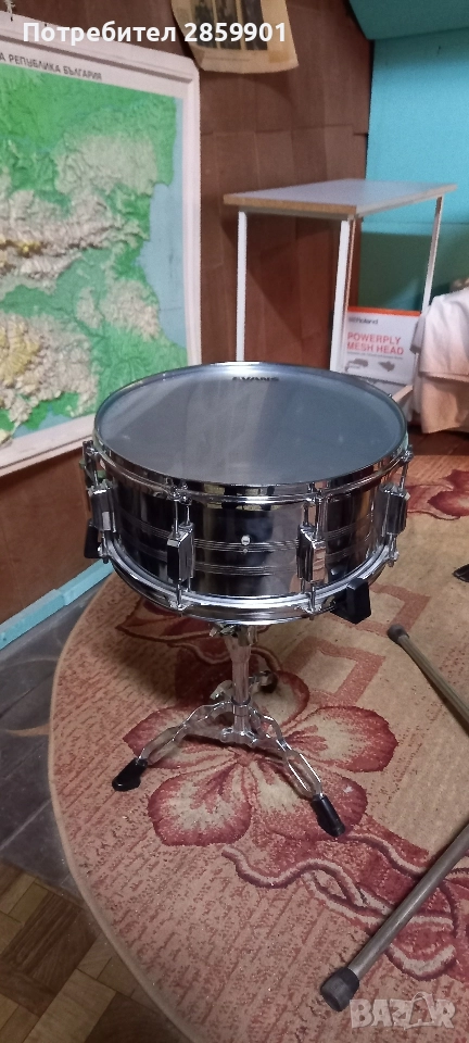 Продавам японско барабанче Tama със стойка , снимка 1