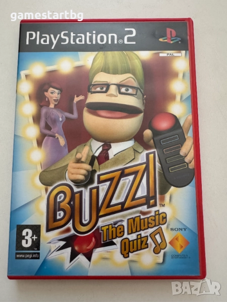 Buzz! The Music quiz за PS2, снимка 1