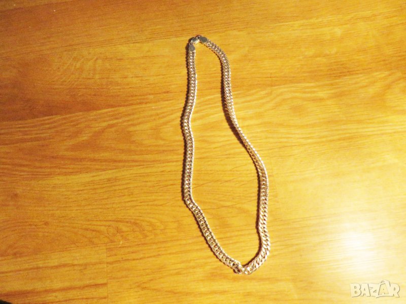 Мъжки Сребърен ланец, сребърен синджир със здрава и солидна плетка - няма как да не бъдеш забелязан , снимка 1