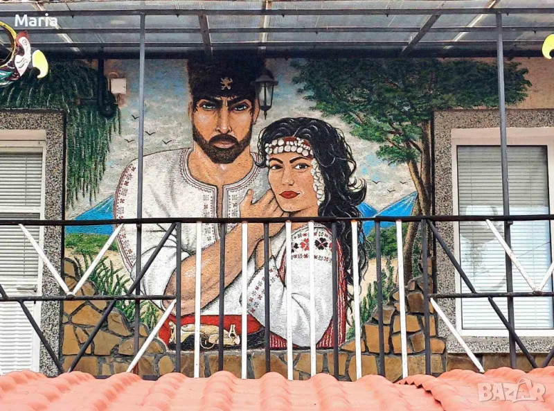 Рисуване върху СТЕНИ И МЕТАЛНИ ВРАТИ , снимка 1