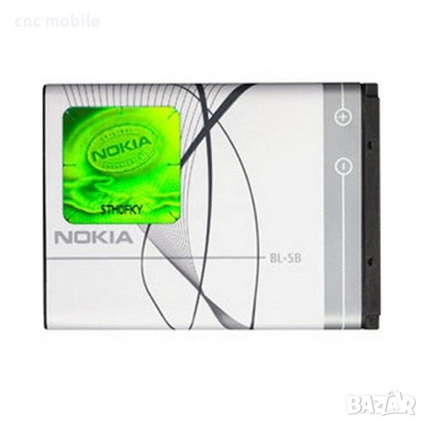 Nokia BL-5B - Nokia 5200 - Nokia 5300 - Nokia 6020 - Nokia 6070 батерия , снимка 1