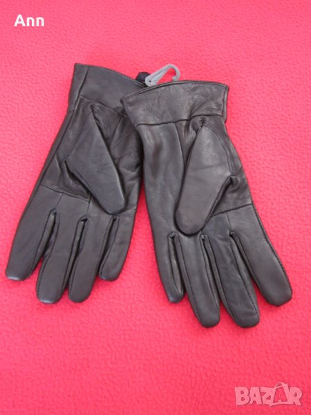 Дамски кожени ръкавици р-р M, снимка 1