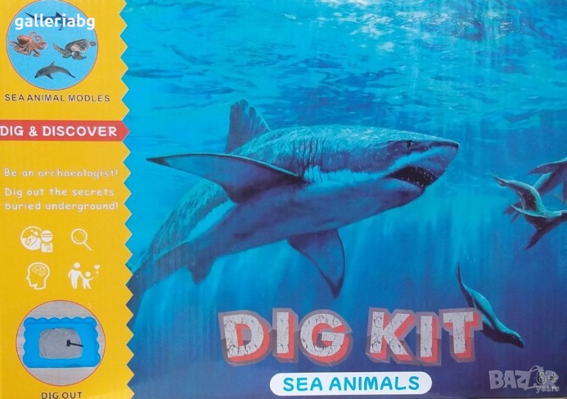 Комплект за изкопаване на морски животни , снимка 1