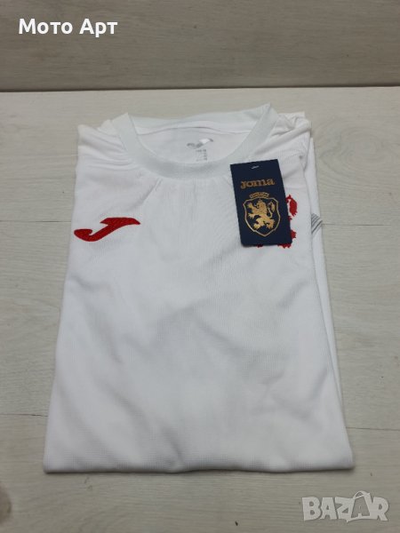 Оригинална Футболна Фанелка България JOMA Размер М Бяла , снимка 1