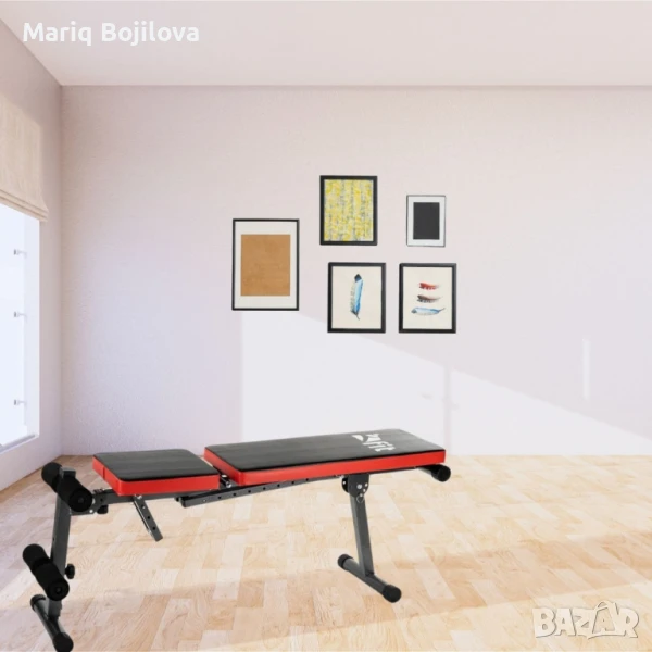 Сгъваема лежанка, до 100 kg, снимка 1