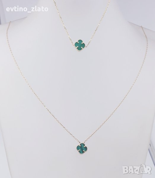 Златни сетове  колиета, гривни обеци тип Van Cleef, снимка 1